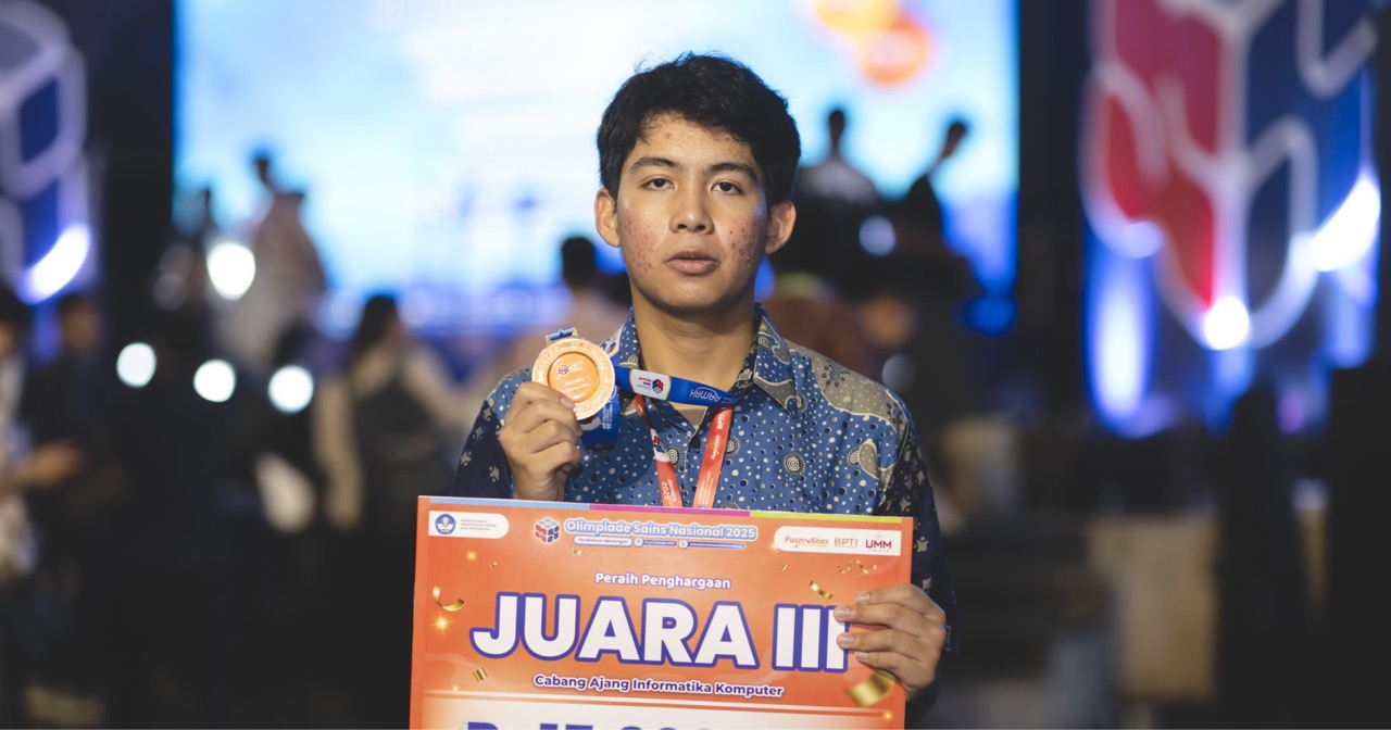Leonardus Lintang Panji Utama, Bronze Medalist OSN 2025 🥉